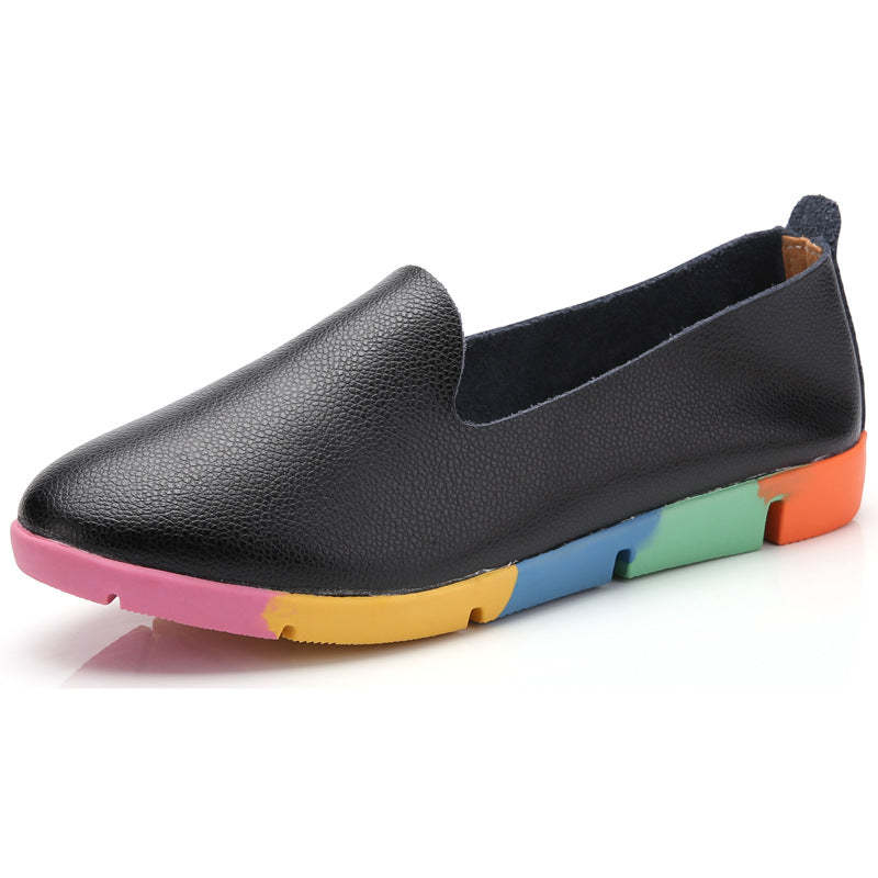 Owlkay Colored Soft-soled Fashion Flat-soled Shoes