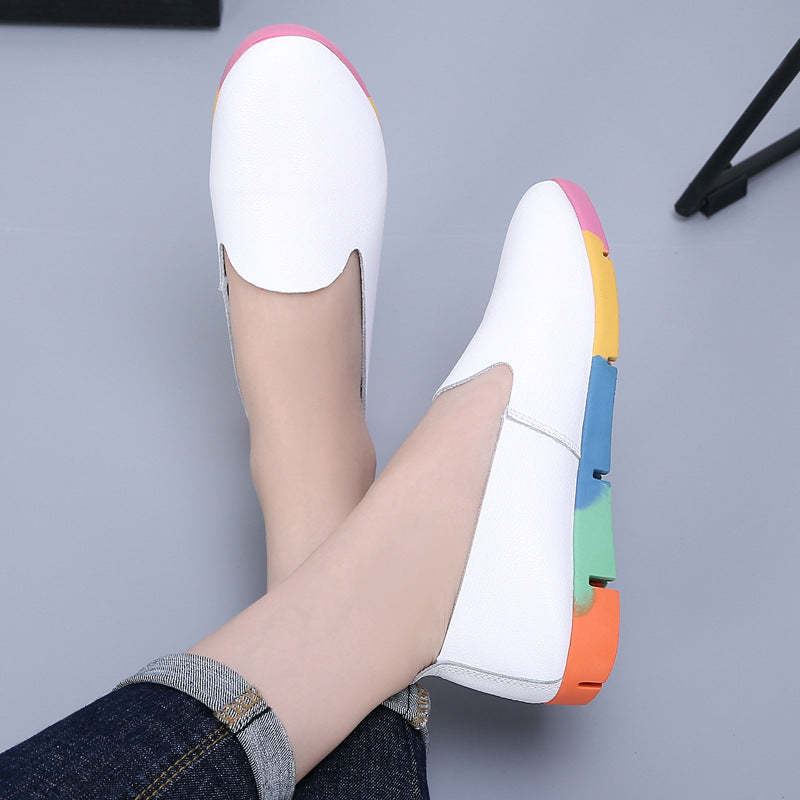 Owlkay Colored Soft-soled Fashion Flat-soled Shoes