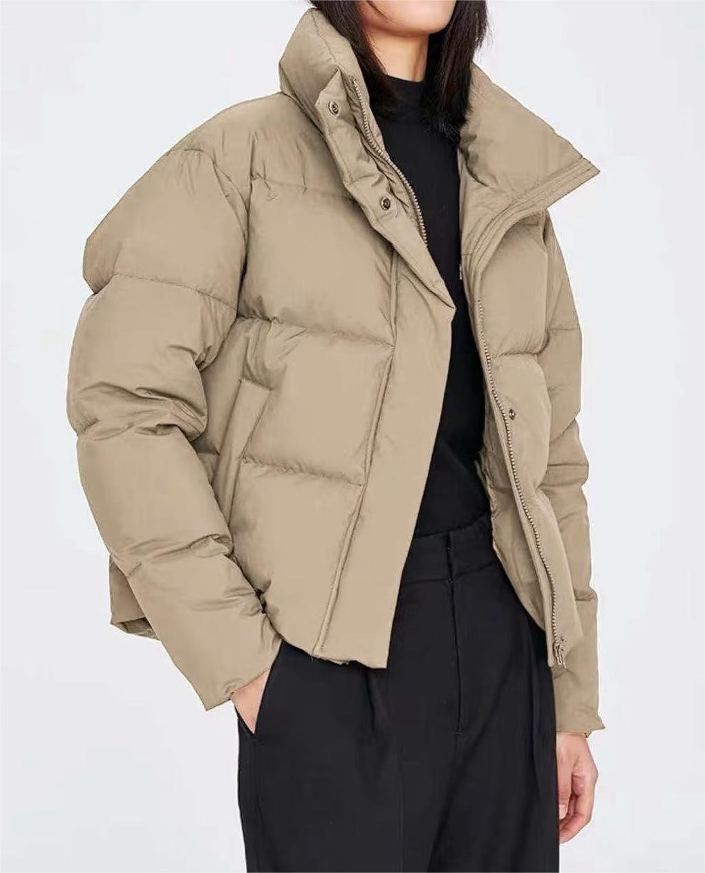 Cropped Puffer Jacket