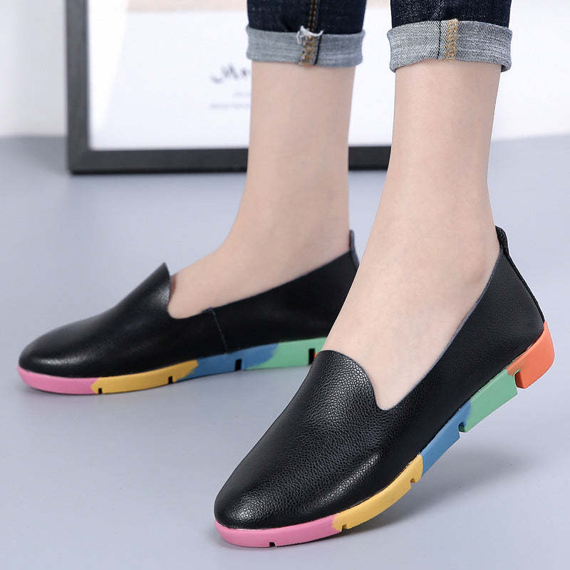 Owlkay Colored Soft-soled Fashion Flat-soled Shoes