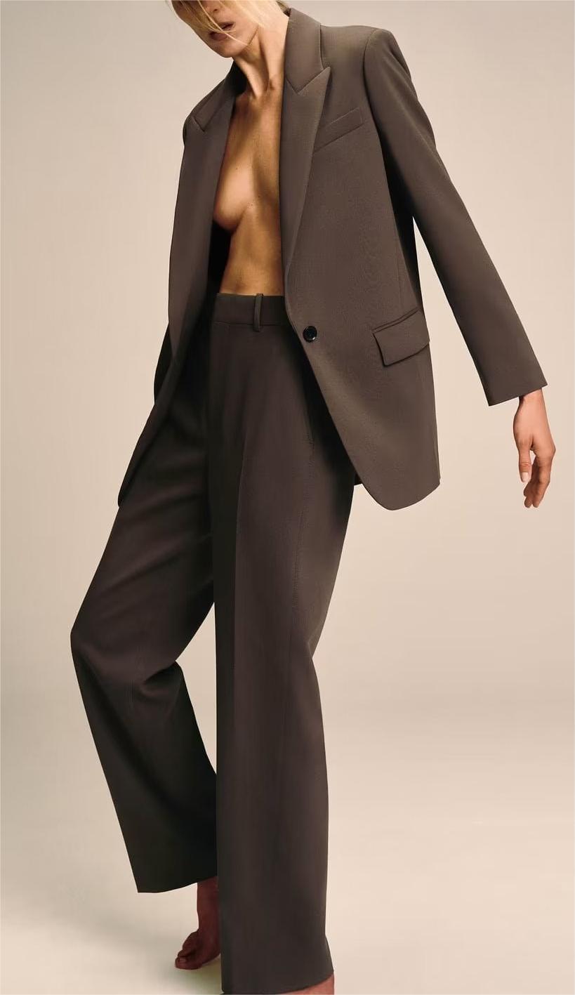 Loose Fit Blazer Set 2-Piece