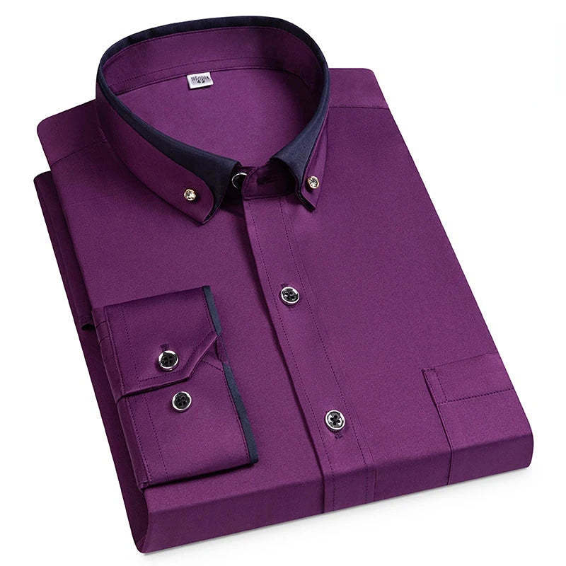 Wrinkle Resistant Shirt For Men