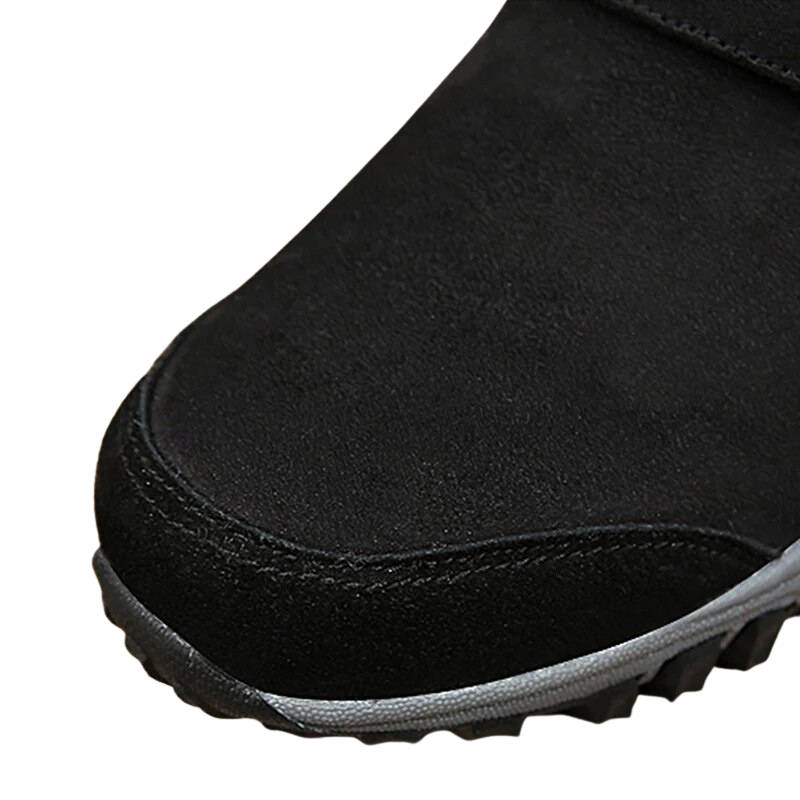 Men Orthopedic Boots Comfortable Suede Leather Warm Fur