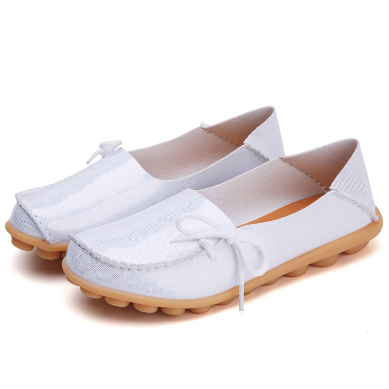 Lace Up Flat Casual Women's Whoes
