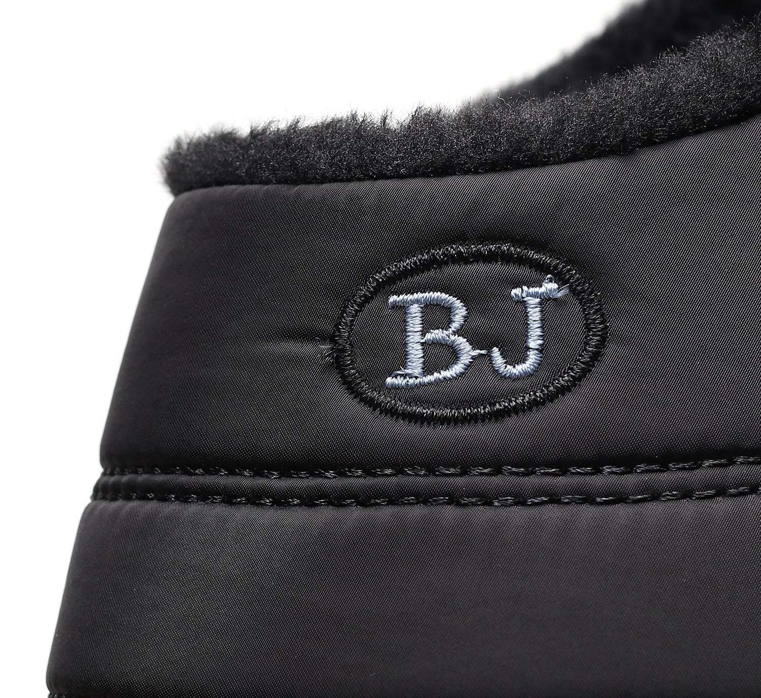 Comfortable memory foam winter slippers for women, plush, fleece lined slippers, non slip rubber sole, indoor outdoor slippers