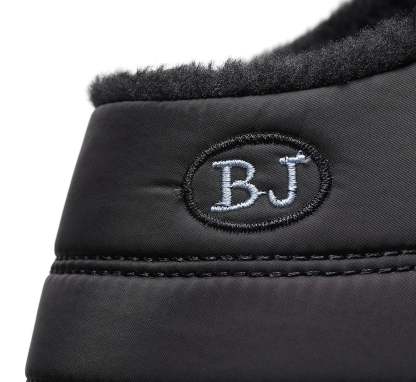 Comfortable memory foam winter slippers for women, plush, fleece lined slippers, non slip rubber sole, indoor outdoor slippers