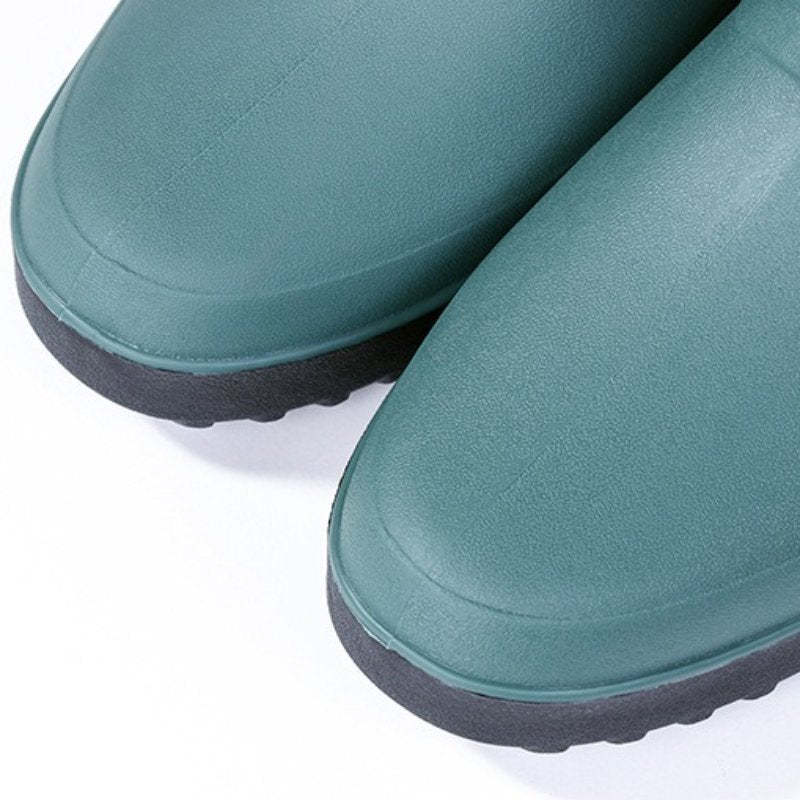 Fishing Plush Ankle Boots PU Waterproof Orthopedic Shoes For Men