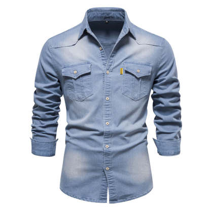 Stretch Denim Shirt