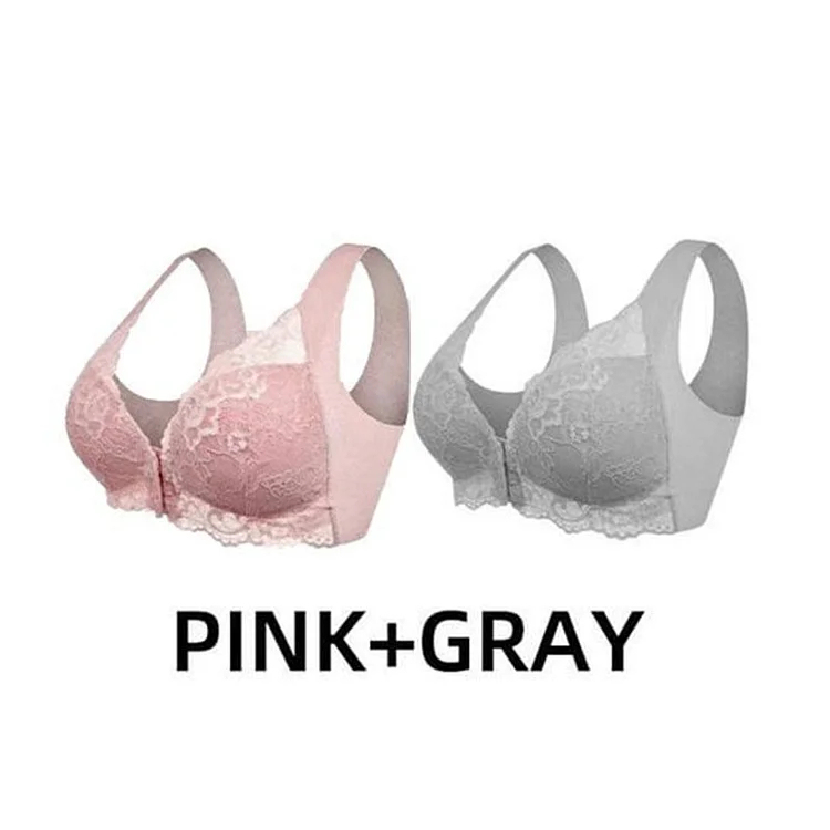 Front Closure 5D Shaping Push Up Bra – Seamless, Beauty Back, Comfy