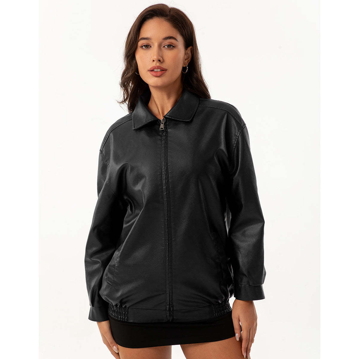 Vegan Leather Jacket