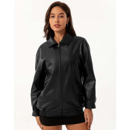Vegan Leather Jacket