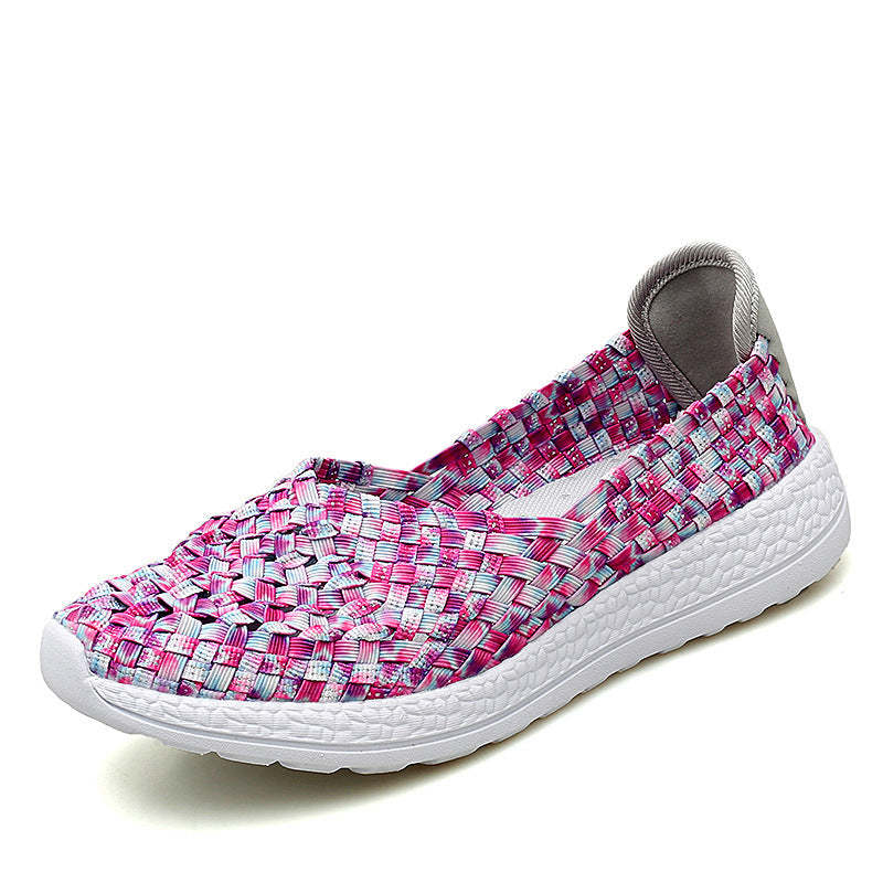 Comfortable Flat Cutout Casual Shoes