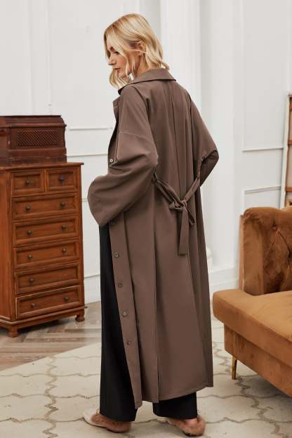 Longline Trench Coat