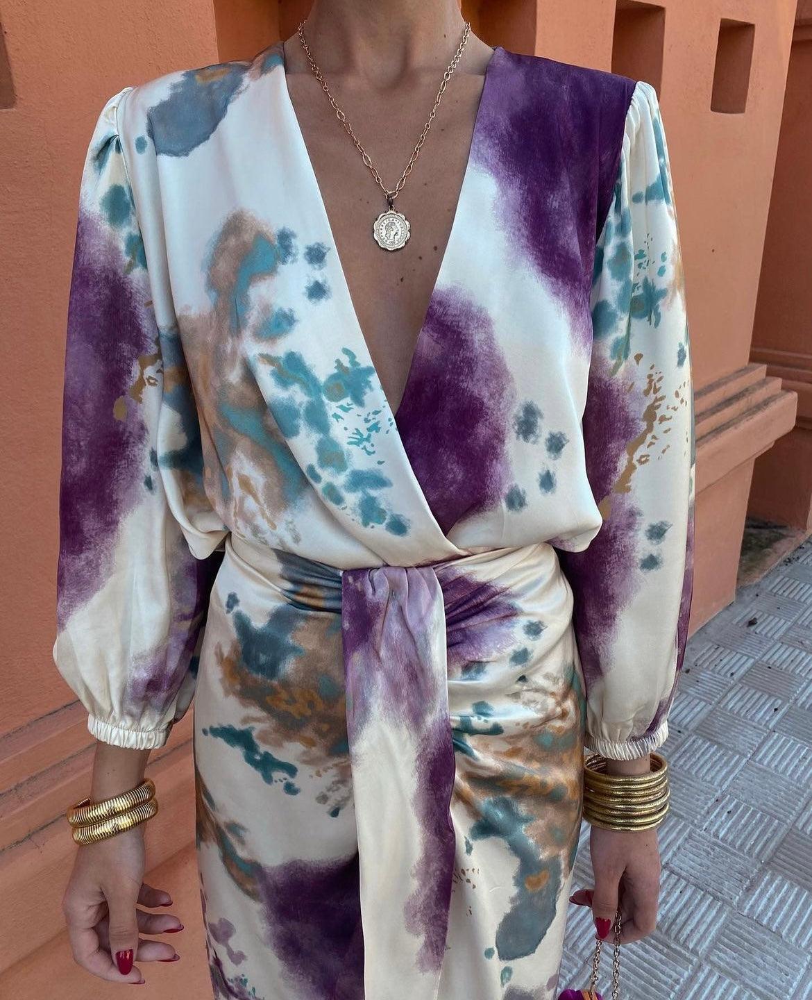Elegant Floral Maxi Dress