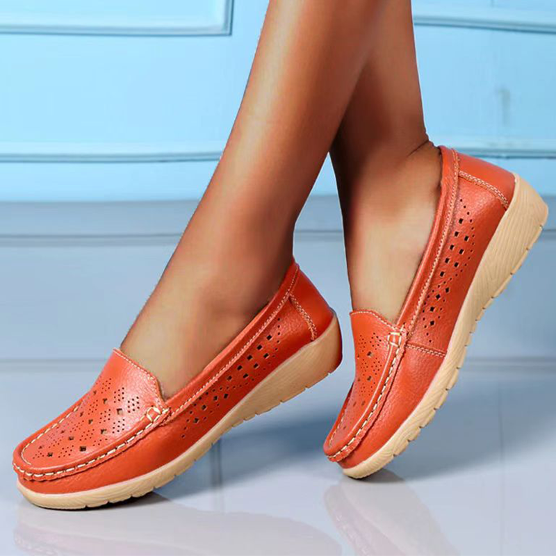 Casual Hollowed Out Women's Shoes: Stylish, Comfortable, and Easy-Care Footwear