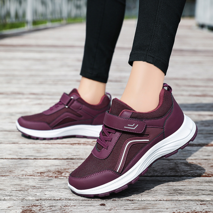 Unity - Ergonomic Velcro Sneaker with Wide Toe & Cushioned Sole