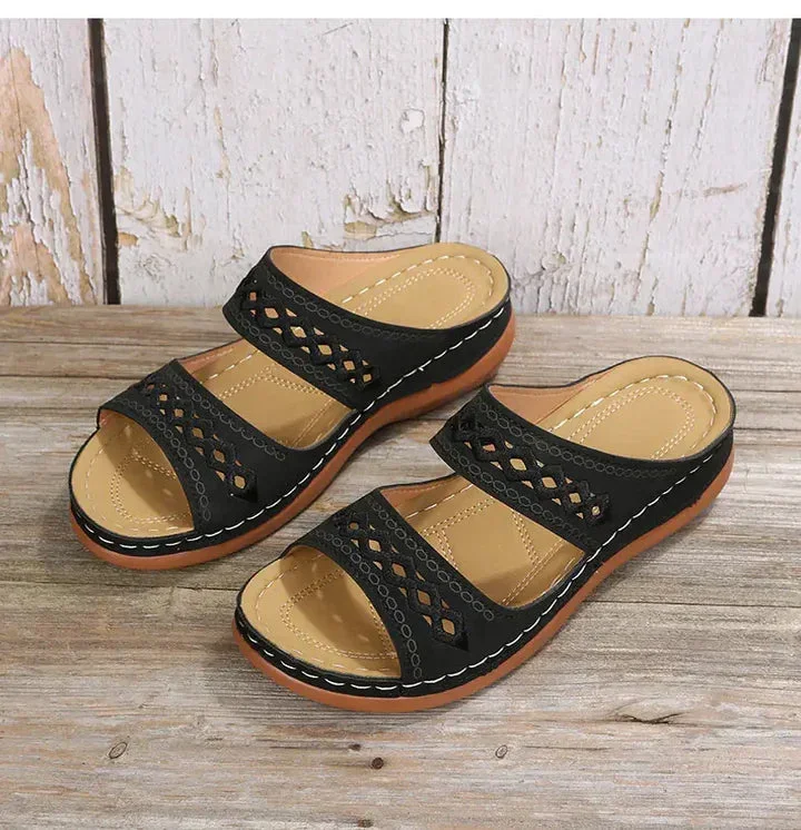 Arch Support Orthopedic Wedge Sandals