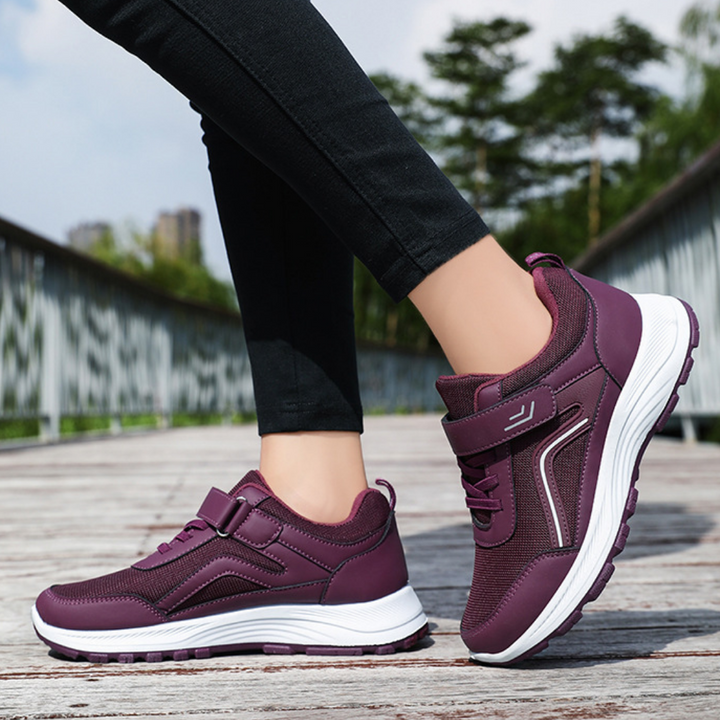 Unity - Ergonomic Velcro Sneaker with Wide Toe & Cushioned Sole