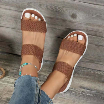 Comfortable Sandals For Women Elastic Band Casual Summer