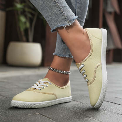 Comfortable and Stylish Canvas Sneakers for Women