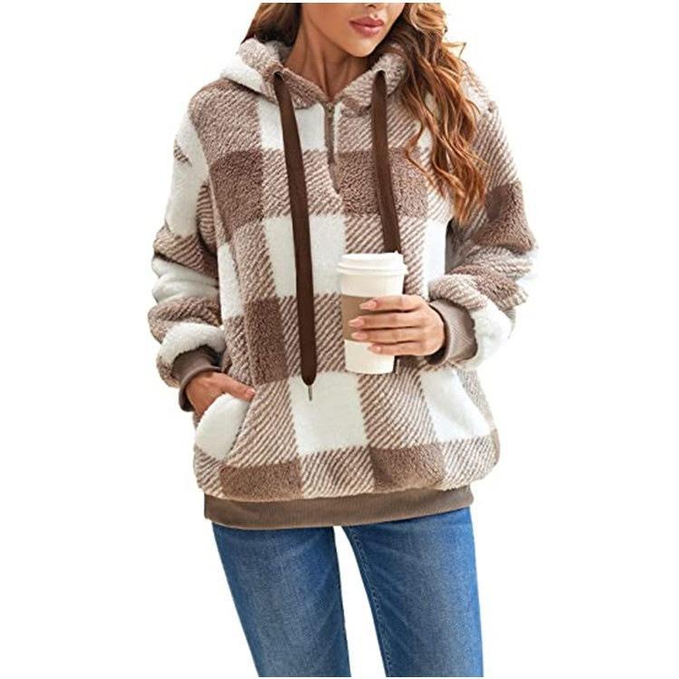 Women's Cozy Zip-up Sweater