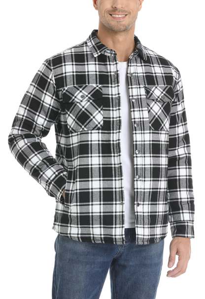 Double Lined Flannel Jacket