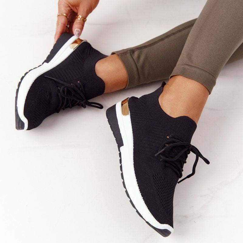 Women Orthopedic Sneakers Knitted Leisure Shoes