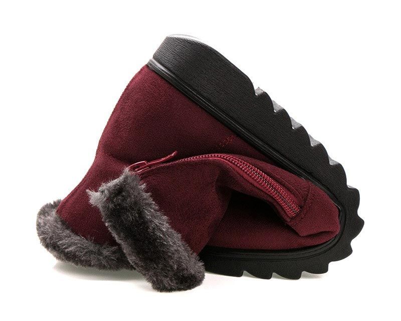Women Orthopedic Plush Casual Boots