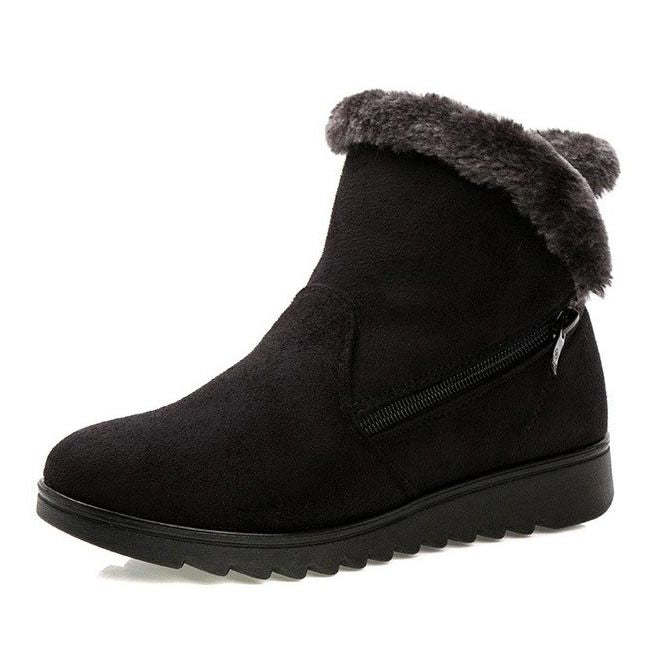Women Orthopedic Plush Casual Boots