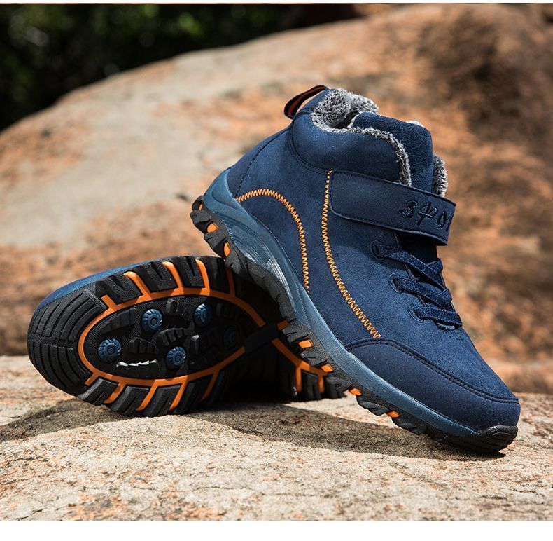 Women Orthopedic Ankle Leather Snow Boots