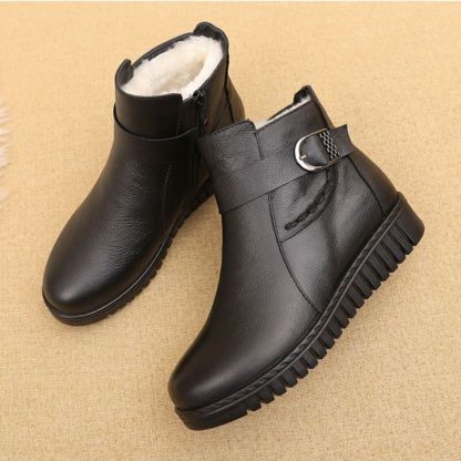 Orthopedic Women Boot Arch Support Warm Fur AntiSlip Ankle Boots
