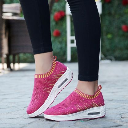 Women's Woven Orthopedic Air Cushion Sneakers
