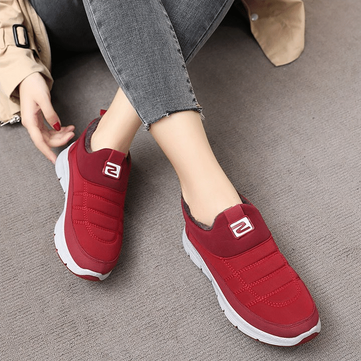 Women Orthopedic Shoes Fur Non-Slip Winter Boots