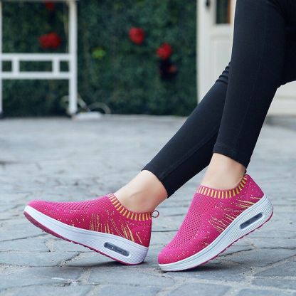 Women's Woven Orthopedic Air Cushion Sneakers