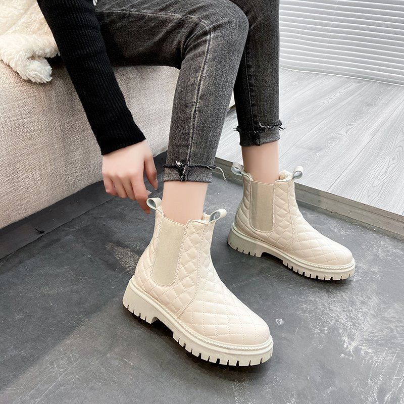 Women's Leather Chelsea Boots Orthopedic Waterproof