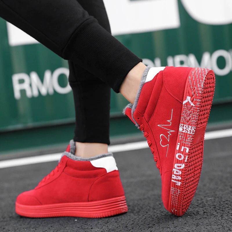 Women Heartbeat Orthopedic Shoes Warm Snow Boots