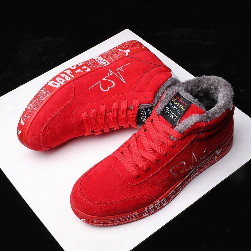 Women Heartbeat Orthopedic Shoes Warm Snow Boots