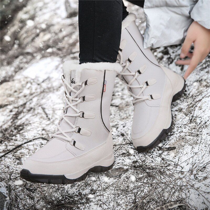 Women Waterproof Non-slip Orthopedic Snow Boots
