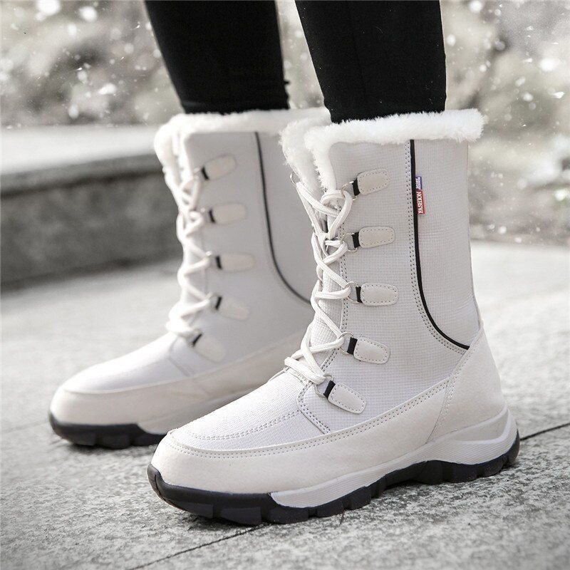Women Waterproof Non-slip Orthopedic Snow Boots