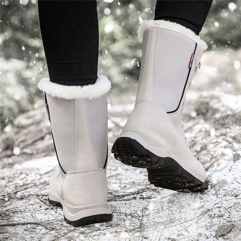 Women Waterproof Non-slip Orthopedic Snow Boots