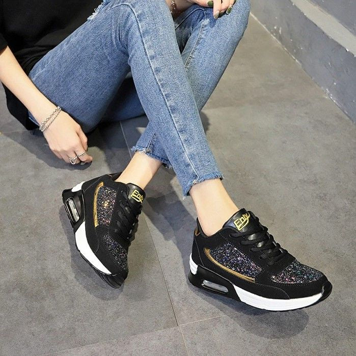 Women Orthopedic Bling Shoes Super Soft Sneakers