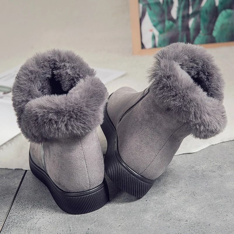 Women Unique Plush Snow Orthopedic Boots