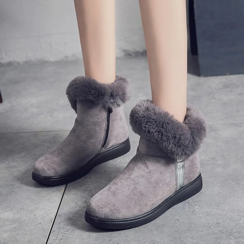 Women Unique Plush Snow Orthopedic Boots