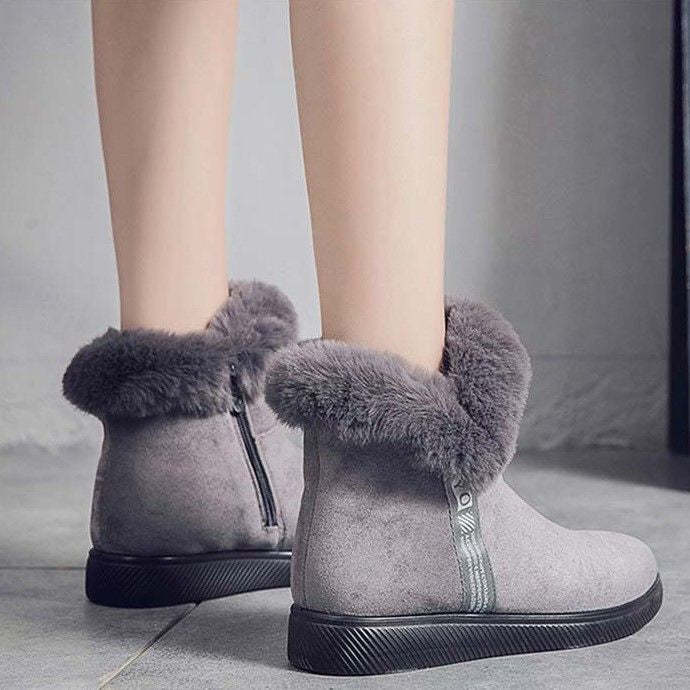 Women Unique Plush Snow Orthopedic Boots