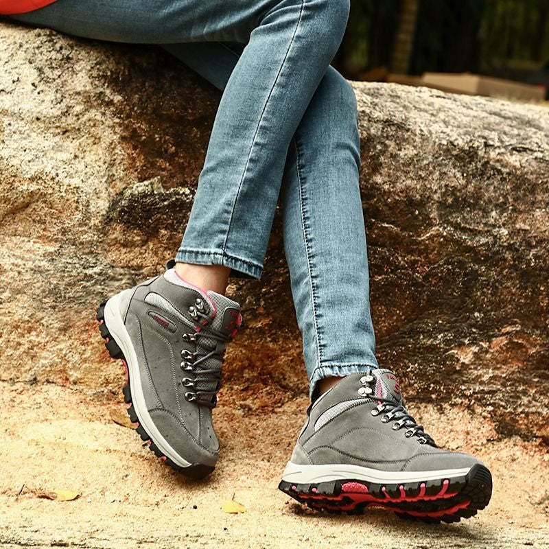 Women Orthopedic Suede Hiking Snow Boots