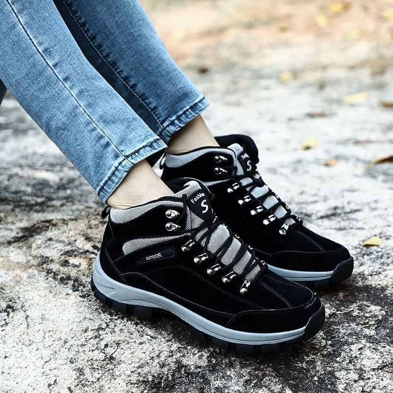 Women Orthopedic Suede Hiking Snow Boots