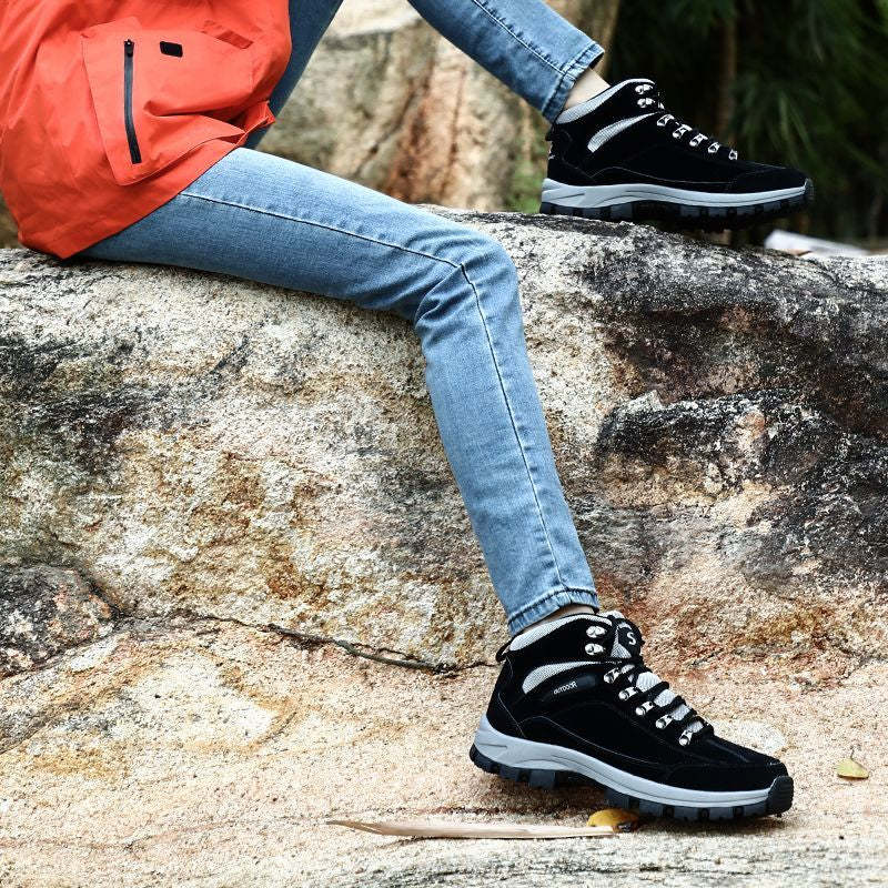 Women Orthopedic Suede Hiking Snow Boots