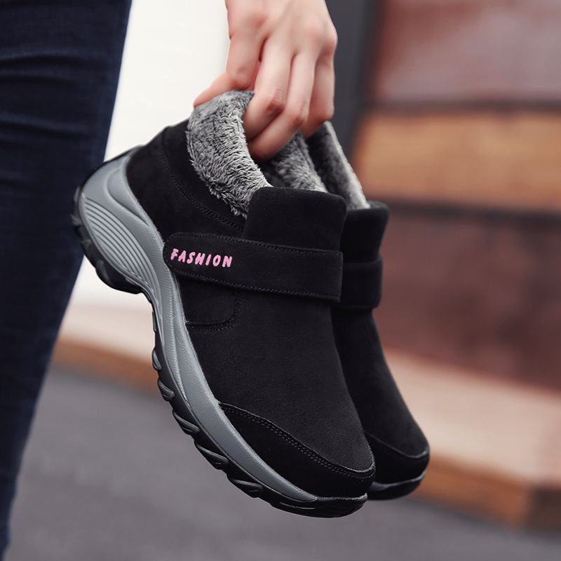Women Plush Orthopedic Ankle Hiking Boots