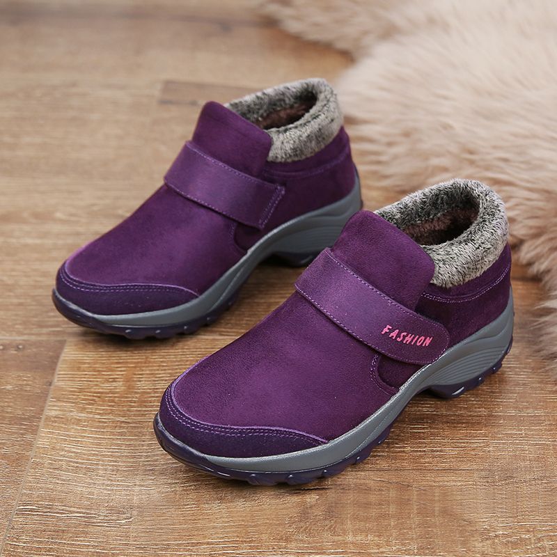 Women Plush Orthopedic Ankle Hiking Boots