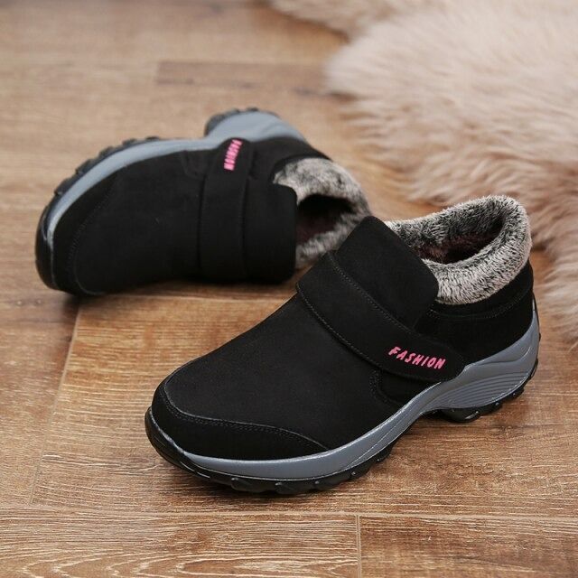 Women Plush Orthopedic Ankle Hiking Boots